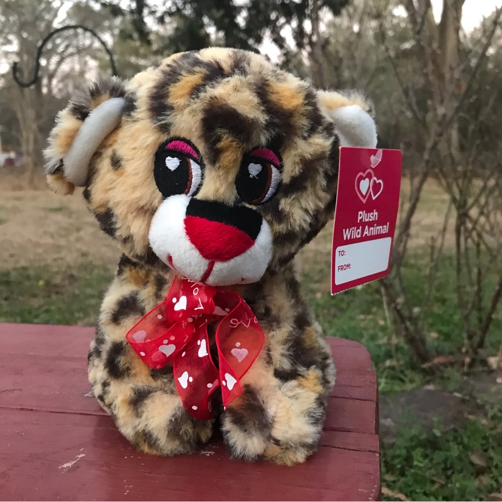 Valentines Day Plush Wild Animal